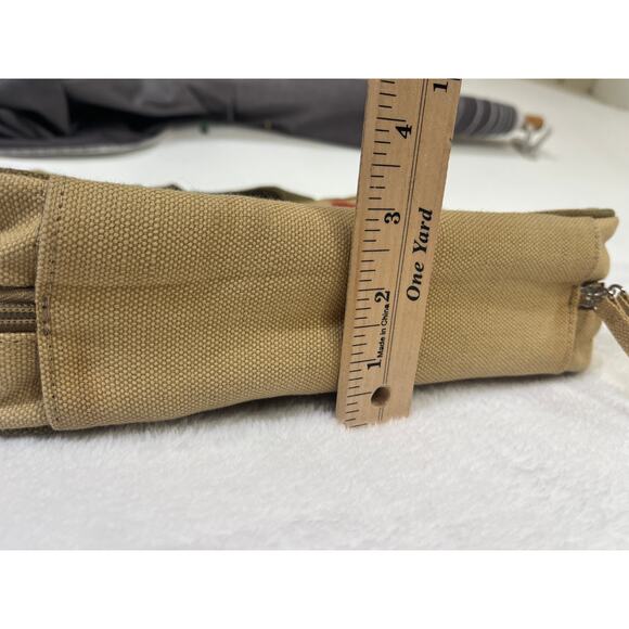 NWT Ecotools Alicia Silverstone 2009 Limited Edition Travel Bag Floral Granola - Picture 11 of 11